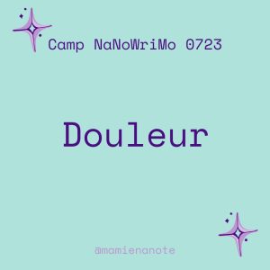 09/07/2023 – Douleur